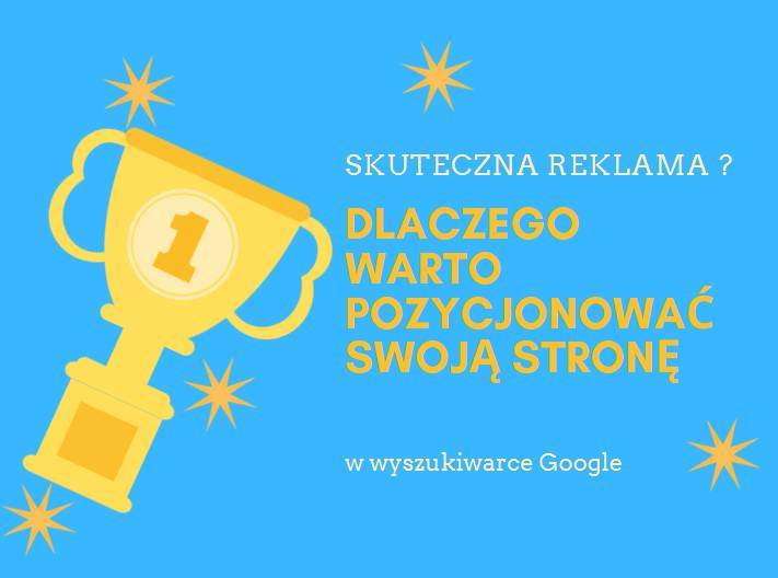 dlaczego warto pozycjonować stronę
