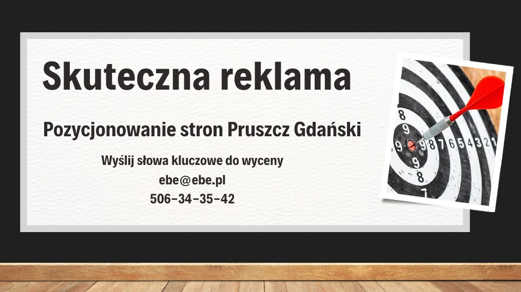Pozycjonowanie stron pruszcz gdanski