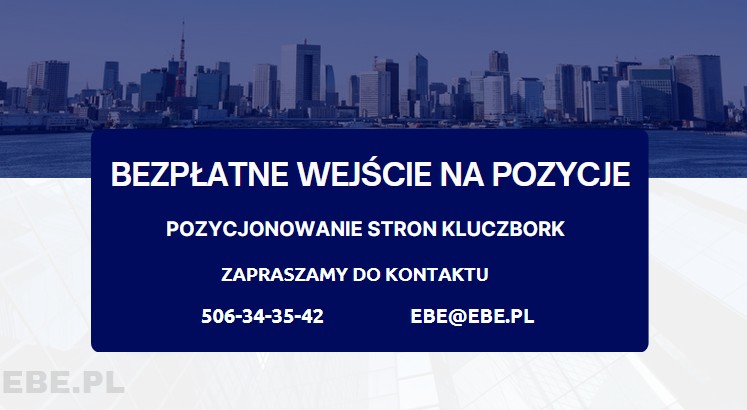 Pozycjonowanie stron kluczbork