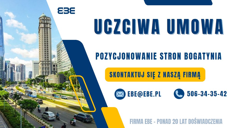 Pozycjonowanie stron bogatynia