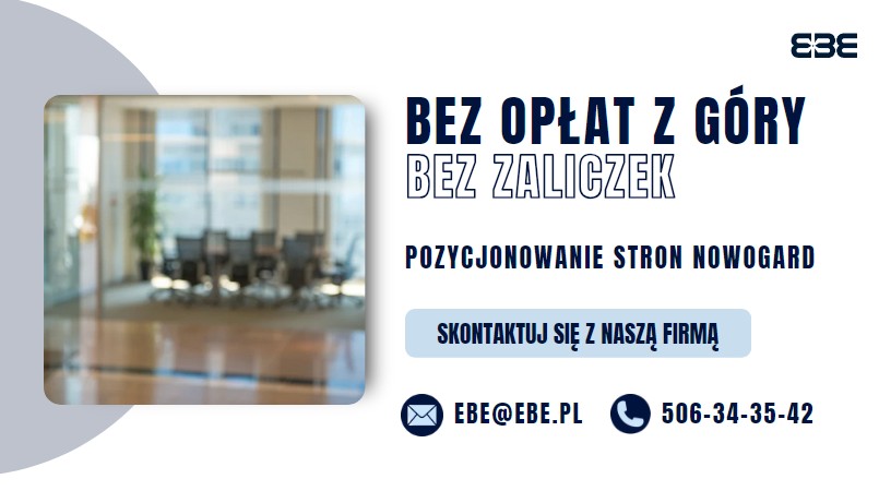 Pozycjonowanie stron internetowe nowogard