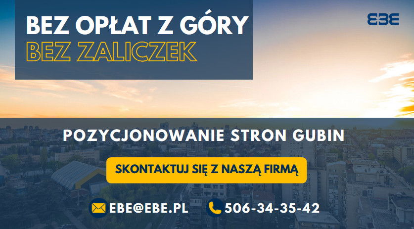 Pozycjonowanie stron internetowych gubin