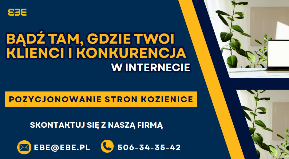 Pozycjonowanie stron internetowych kozienice