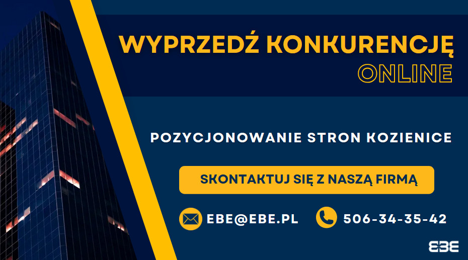 Pozycjonowanie stron kozienice