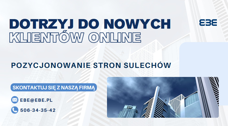 Pozycjonowanie stron sulechow