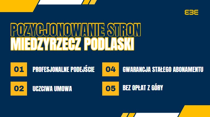 Pozycjonowanie miedzyrzecz podlaski