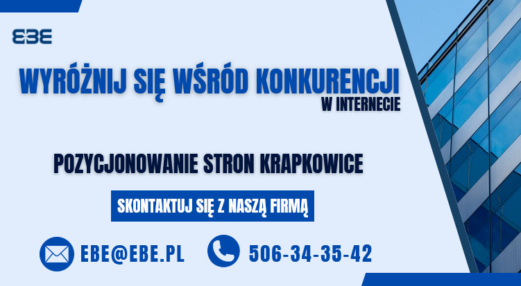 Pozycjonowanie stron krapkowice