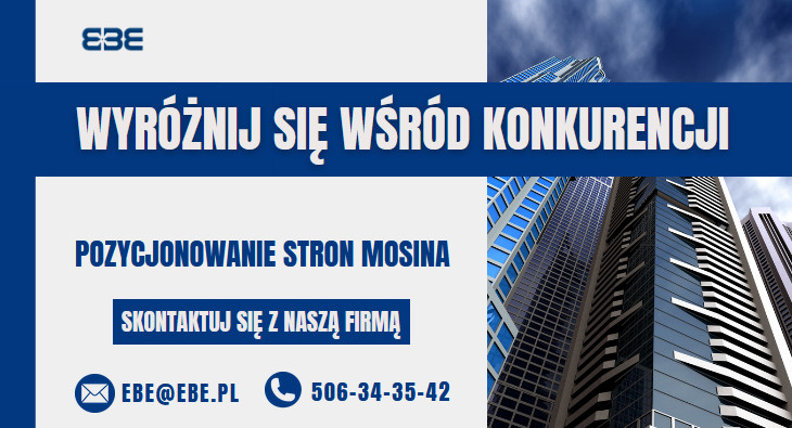 Pozycjonowanie stron internetowych mosina