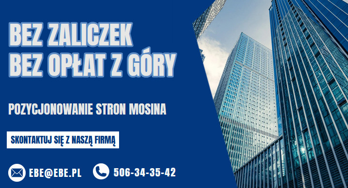 Pozycjonowanie stron mosina
