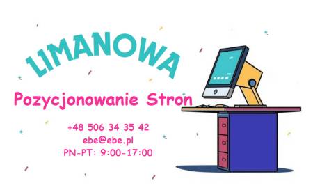 Pozycjonowanie strony Limanowa