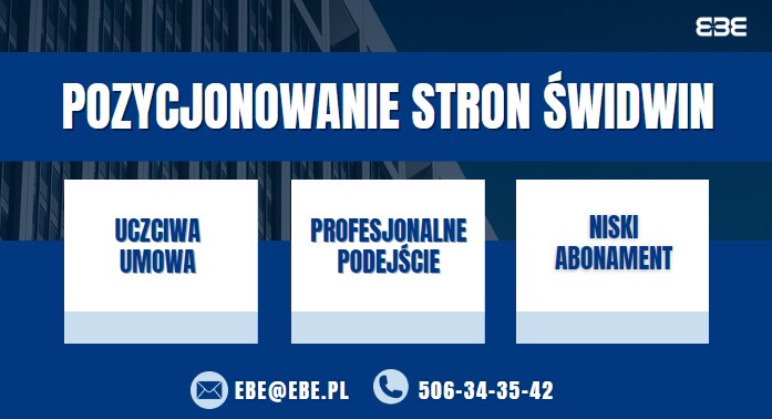 Pozycjonowanie swidwin