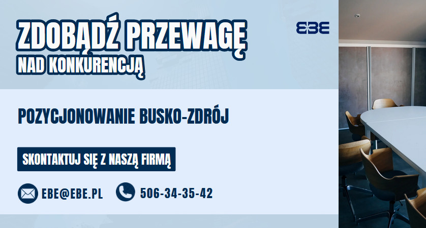 Pozycjonowanie stron busko zdroj