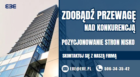 Pozycjonownie stron nisko